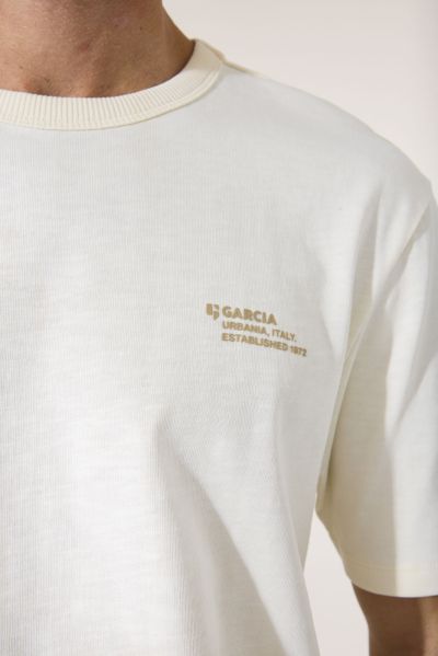 Мъжка тениска с принт отпред и отзад - стил и комфорт GARCIA (SKU) N261201