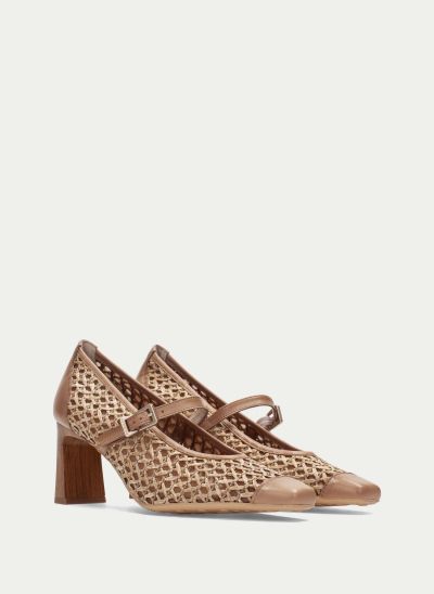 Ladies' elegant shoe in brown color HISPANITAS(SUK)264609