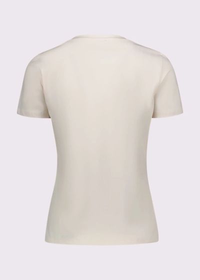 Дамска тениска с лого и камъни - нежна елегантност GAUDI (SKU) 611BD64068