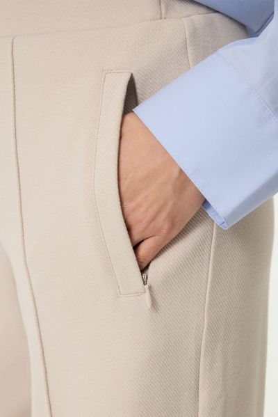 Women's sporty-elegant high-waisted trousers - girly style GARCIA (SKU) O260119