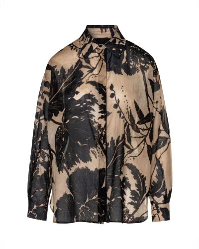 Elegant women's floral shirt - style and comfort ACCESS FASHION (SKU) 7067