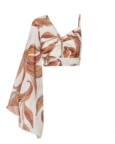 Stylish women's crop top - ethereal elegance ACCESS FASHION (SKU) 2194