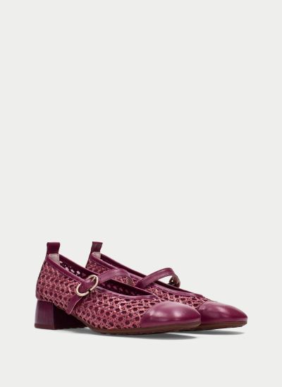 Burgundy elegant shoes - Women's style and comfortHISPANITAS (SKU)264686