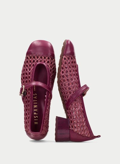 Burgundy elegant shoes - Women's style and comfortHISPANITAS (SKU)264686
