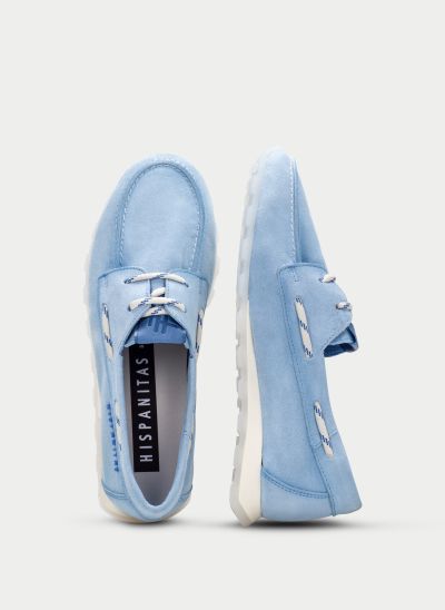 Небесносини дамски мокасини - комфорт и стил!HISPANITAS9 (SKU)264603