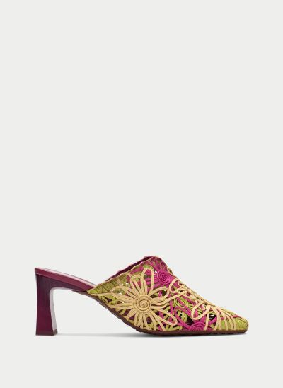 Елегантни чехли с висок ток и затворени пръсти HISPANITAS (SKU)264800