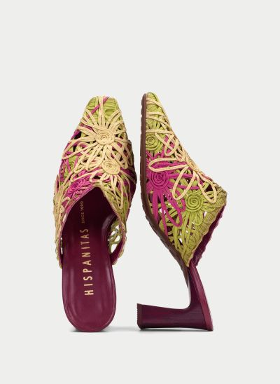 Елегантни чехли с висок ток и затворени пръсти HISPANITAS (SKU)264800