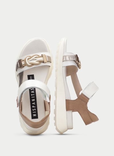White women's sports sandals for every day!!!HISPANITAS (SKU)264679