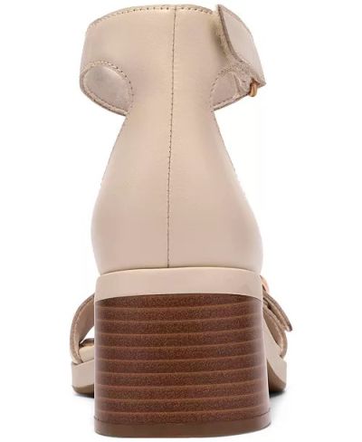 Beige heeled sandals - elegance and comfort!CLARKS (SKU)26186897