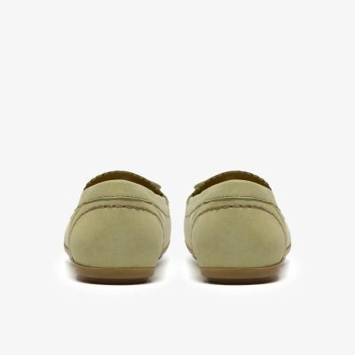 Green nubuck loafers - classic comfort!!!CLARKS (SKU)26186935