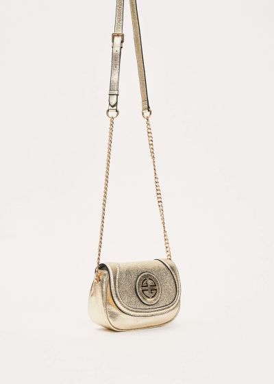 Women's Crossbody Bag - Golden Elegance GAUDI (SKU) 12724