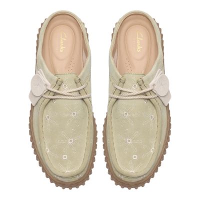 Зелени ежедневни дамски чехли - комфорт и стил!CLARKS (SKU)26186310