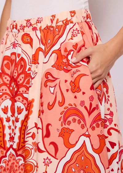 Миди Пола с Ластик: Елегантна и Удобна GAUDI (SKU) 611BD75008