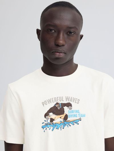 Свежа мъжка тениска с уникален принт BLEND (SKU) 20720663