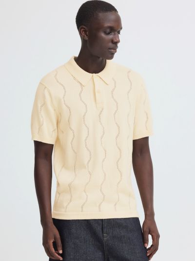 Стилна мъжка блуза с яка - елегантна визия BLEND (SKU) 20720742