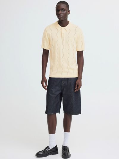 Стилна мъжка блуза с яка - елегантна визия BLEND (SKU) 20720742