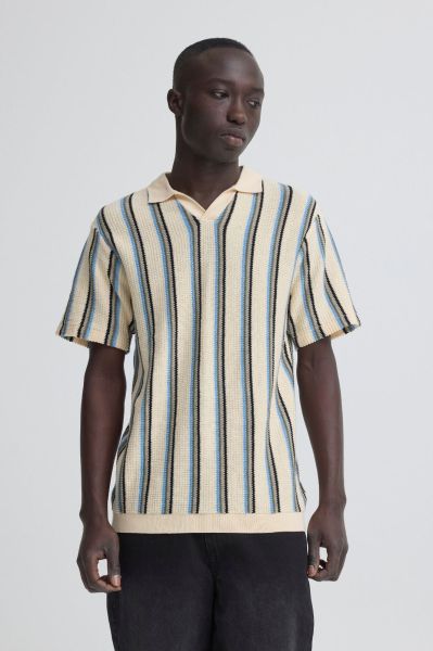 Фина мъжка блуза с къс ръкав - елегантен комфорт BLEND (SKU) 20720736