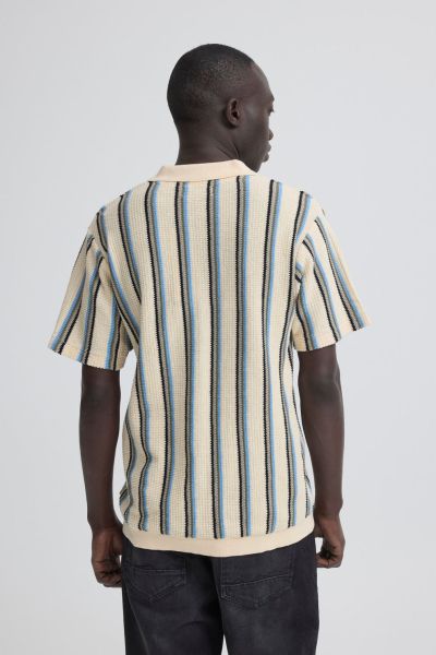 Фина мъжка блуза с къс ръкав - елегантен комфорт BLEND (SKU) 20720736