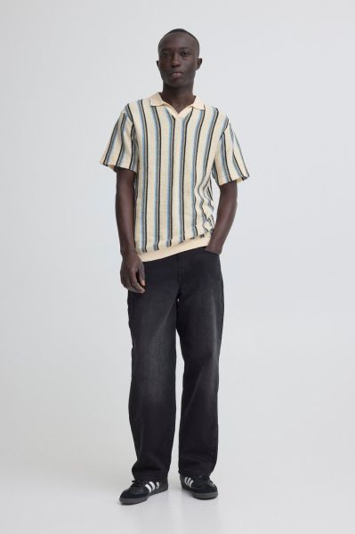 Фина мъжка блуза с къс ръкав - елегантен комфорт BLEND (SKU) 20720736