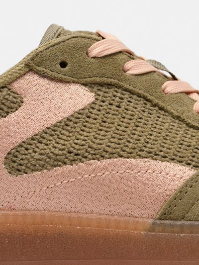 Green women's sneakers - classic style!!!HOFF (SKU)12519018