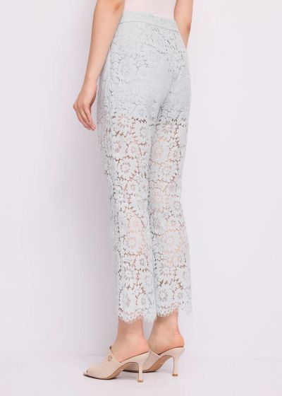 Елегантен дамски панталон от памучна дантела GAUDI (SKU) 611FD25009
