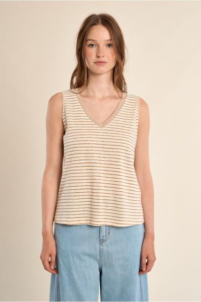 Топ с V-образно деколте: Елегантен и стилен избор за всеки ден MOLLY BRACKEN (SKU) M160EE