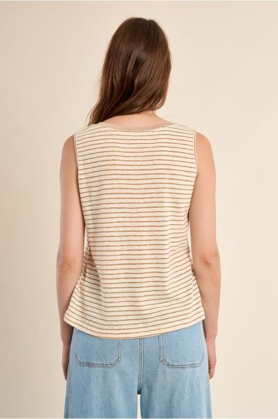 Топ с V-образно деколте: Елегантен и стилен избор за всеки ден MOLLY BRACKEN (SKU) M160EE