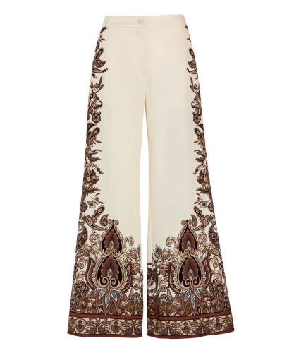 Дамски Широк Щампован Панталон - Удобство и Стил ACCESS FASHION (SKU) 5072