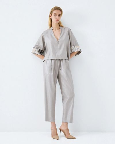 Елегантна дамска блуза с 3/4 ръкави - стил и комфорт ACCESS FASHION (SKU) 2023