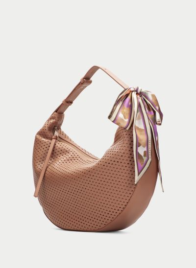Brown hobo bag with details - elegance and style in every step!HISPANITAS (SKU)264540