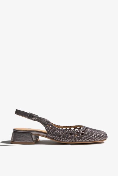 Gray sandals with buckle - elegant and comfortable! REGARDE LE CIEL (SKU) LOLA06