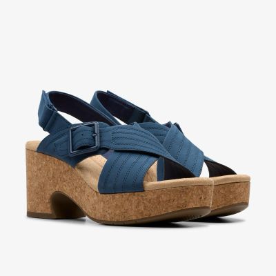 Indigo heeled sandals - style and elegance!CLARKS (SKU)26181793