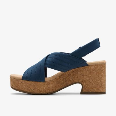 Indigo heeled sandals - style and elegance!CLARKS (SKU)26181793