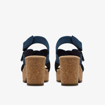 Indigo heeled sandals - style and elegance!CLARKS (SKU)26181793