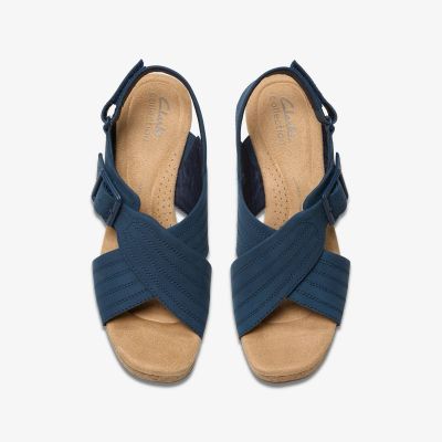 Indigo heeled sandals - style and elegance!CLARKS (SKU)26181793