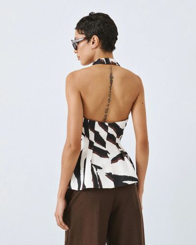 Дамски Топ - Втален силует, гол гръб ACCESS FASHION (SKU) 2050