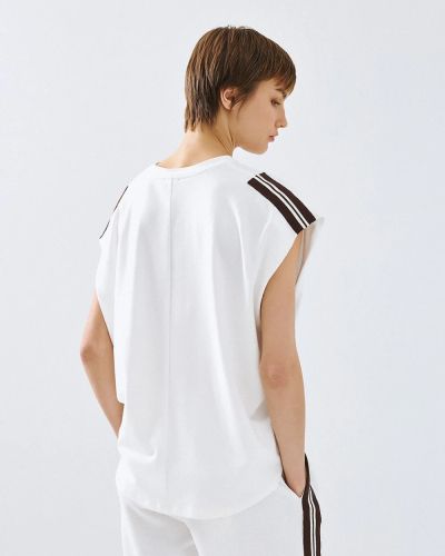 Асиметрична Дамска Блуза с Къси Ръкави ACCESS FASHION (SKU) 2107