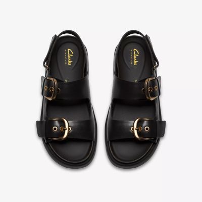 Дамски Черен Класически Сандал – Ежедневен Комфорт със Стилен Дизайн.CLARKS (SKU)26185807