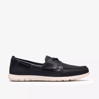 Men's loafers made of natural nubuck in dark color - style, elegance and comfort!CLARKS (SKU)26187416