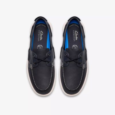 Men's loafers made of natural nubuck in dark color - style, elegance and comfort!CLARKS (SKU)26187416