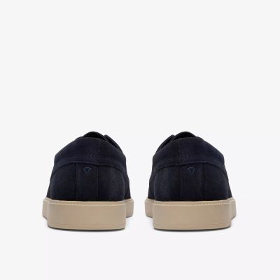 Modern men's casual shoes - dark blue, stylish, comfortable for every day. CLARKS (SKU)26186188