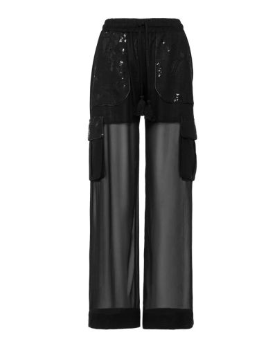 Тренди Дамски Карго Панталон с Прозрачен Крачол – Модерна Визия ACCESS AFSHION (SKU) 5000