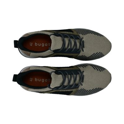 Мъжка спортна зелена маратонка: Удобна, дишаща и стилна за твоя ден!BUGATTI (SKU)5176D