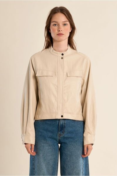 Дамско кожено яке - перфектен комфорт за всеки ден MOLLY BRACKEN (SKU) HAF102EP