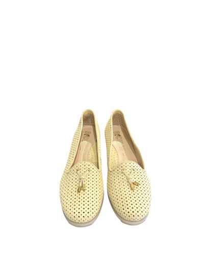 Women's Elegant and Casual Shoes from Beige Suede – Style and Comfort RELAX ANATOMIC (SKU)4229