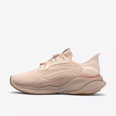Дамска спортна маратонка 360 FOAM система, лека и дишаща, бежав цвят CLARKS (SKU)26187828