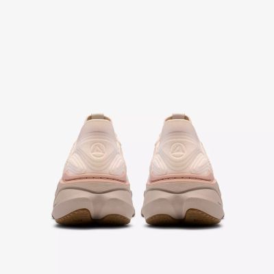 Дамска спортна маратонка 360 FOAM система, лека и дишаща, бежав цвят CLARKS (SKU)26187828