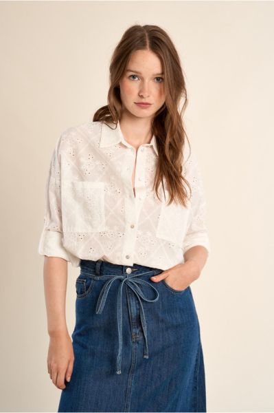Дамска Памучна Риза – Елегантен Комфорт за Всеки Ден MOLLY BRACKEN (SKU) T1797EE