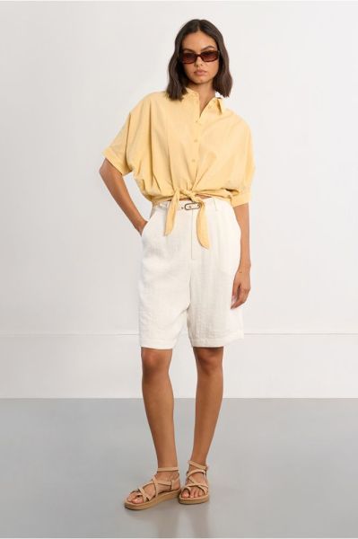 Women's cotton and viscose shirt - summer comfort MOLLY BRACKEN (SKU) ML71EP