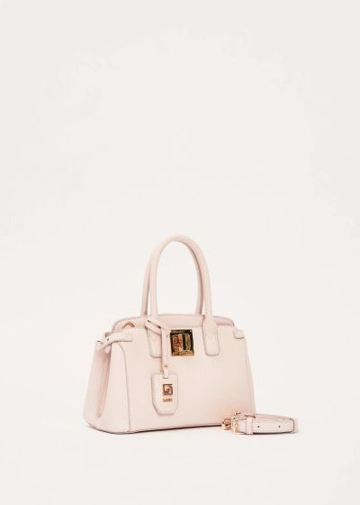 Elegant ladies handbag in light pink color - style and class GAUDI (SKU) 12711